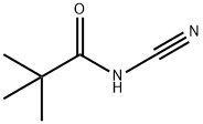 N-CYANOPIVALAMIDE Structure