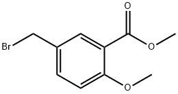 Benzoic acid, 5-(bromomethyl)-2-methoxy-, methyl ester