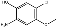 Phenol, 2-amino-5-chloro-4-methoxy-|2-氨基-5-氯-4-甲氧基苯酚