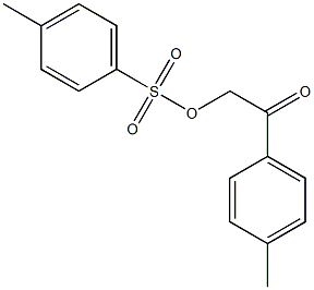2-(4-methylphenyl)-2-oxoethyl 4-methylbenzenesulfonate Structure