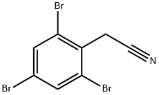 2,4,6-三溴苯乙腈 结构式