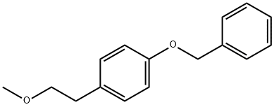 1-(BENZYLOXY)-4-(2-METHOXYETHYL)BENZENE 化学構造式