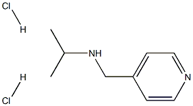 (propan-2-yl)[(pyridin-4-yl)methyl]amine dihydrochloride Struktur