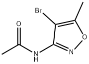 N-(4-bromo-5-methylisoxazol-3-yl)acetamide Structure