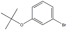 Benzene, 1-bromo-3-(1,1-dimethylethoxy)- Struktur