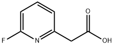 2-氟-6-羧基甲基吡啶, 1000517-25-8, 结构式