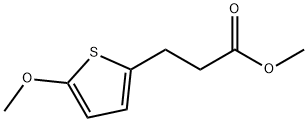 Methyl 3-(5-methoxythiophen-2-yl)propanoate Structure