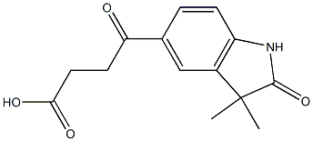 100643-97-8 4-(3,3-二甲基-2-氧亚基二氢吲哚-5-基)-4-氧亚基丁酸