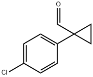 1-(4-氯苯基)环丙基甲醛, 100845-90-7, 结构式