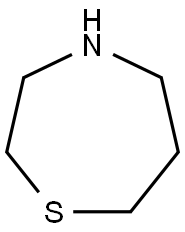 1,4-噻烷 结构式