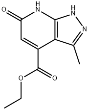 Ethyl 3-methyl-6-oxo-6,7-dihydro-1H-pyrazolo[3,4-b]pyridine-4-carboxylate,1018166-61-4,结构式