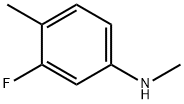 (3-Fluoro-4-methyl-phenyl)-methyl-amine Struktur
