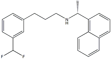 (알파R)-N-[3-[3-(디플루오로메틸)페닐]프로필]-알파-메틸-1-나프탈렌메탄아민