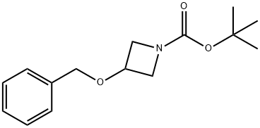3-Benzyloxy-azetidine-1-carboxylicacidtert-butylester Struktur