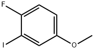 1-fluoro-2-iodo-4-methoxybenzene 化学構造式