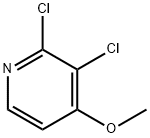 2,3-Dichloro-4-methoxypyridine Struktur
