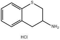 硫代苯并二氢吡喃-3-胺盐酸盐,103659-74-1,结构式