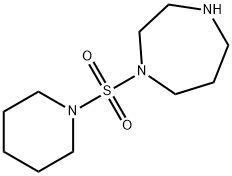 1-(1-piperidinylsulfonyl)-1,4-diazepane 结构式