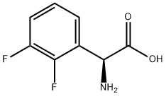 (2S)-2-AMINO-2-(2,3-DIFLUOROPHENYL)ACETIC ACID Structure