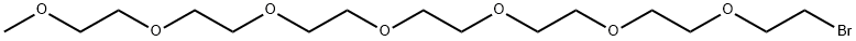 1-{2-[2-(2-{2-[2-(2-Bromo-ethoxy)-ethoxy]-ethoxy}-ethoxy)-ethoxy]-ethoxy}-2-methoxy-ethane Structure