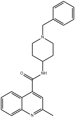 N-(1-benzylpiperidin-4-yl)-2-methylquinoline-4-carboxamide|