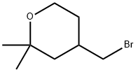 4-(bromomethyl)tetrahydro-2,2-dimethyl-2H-Pyran Structure