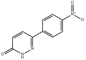 6-(4-nitrophenyl)pyridazin-3(2H)-one Struktur