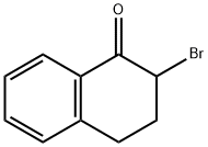 2-Bromo-1,2,3,4-tetrahydronaphthalen-1-one Struktur