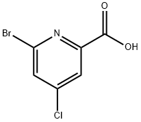 1060811-25-7 6-Bromo-4-chloropicolinic acid