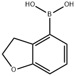 2,3-二氢苯并呋喃-4-硼酸 结构式