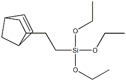 [(5-Bicyclo[2.2.1]Hept-2-Enyl)Ethyl] Triethoxysilane Struktur