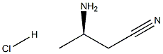 (R)-3-Aminobutanenitrile Hydrochloride Structure