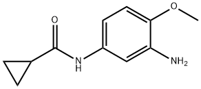 N-(3-amino-4-methoxyphenyl)cyclopropanecarboxamide