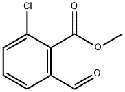 2-氯-6-甲酰基苯甲酸甲酯, 1086391-95-8, 结构式