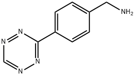 (4-(1,2,4,5-tetrazin-3-yl)phenyl)methanamine HCL Structure