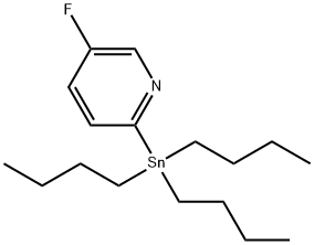 tributyl-(5-fluoropyridin-2-yl)stannane Structure