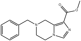 methyl 7-benzyl-5,6,7,8-tetrahydroimidazo[1,5-a]pyrazine-1-carboxylate|