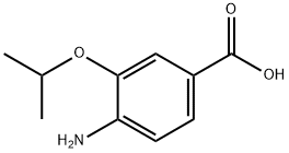 4-amino-3-isopropoxybenzoic acid 结构式