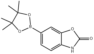 2-oxo-2,3-dihydrobenzo[d]oxazol-6-ylboronic acid pinacol ester Structure
