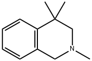 2,4,4-Trimethyl-1,2,3,4-tetrahydroisoquinoline 结构式