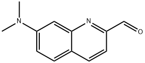 7-(dimethylamino)quinoline-2-carbaldehyde Structure