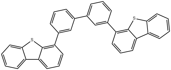 3,3'-bis(dibenzo[b,d]thiophen-4-yl)-1,1'-biphenyl Structure