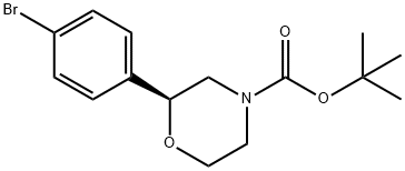 (2S)-2-(4-Bromo-phenyl)-morpholine-4-carboxylic acid tert-butyl ester|(S)-2-(4-溴苯基)吗啉-4-羧酸叔丁酯