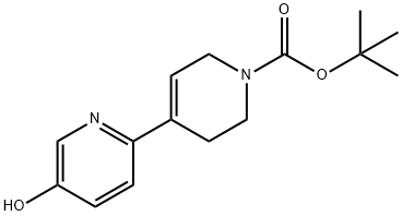 tert-butyl 5,6-dihydro-4-(5-hydroxypyridin-2-yl)pyridine-1(2H)-carboxylate, 1134112-71-2, 结构式