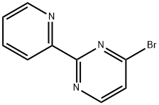 4-Bromo-2-(pyridin-2-yl)pyrimidine Structure