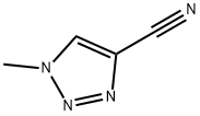 1-Methyl-1H-[1,2,3]triazole-4-carbonitrile Structure