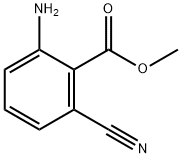 methyl 2-amino-6-cyanobenzoate Structure