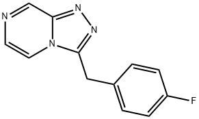 3-(4-Fluorobenzyl)-[1,2,4]triazolo[4,3-a]pyrazine Structure