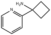 Cyclobutanamine,1-(2-pyridinyl)- Struktur