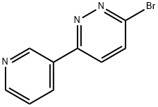 3-Bromo-6-(pyridin-3-yl)pyridazine 化学構造式